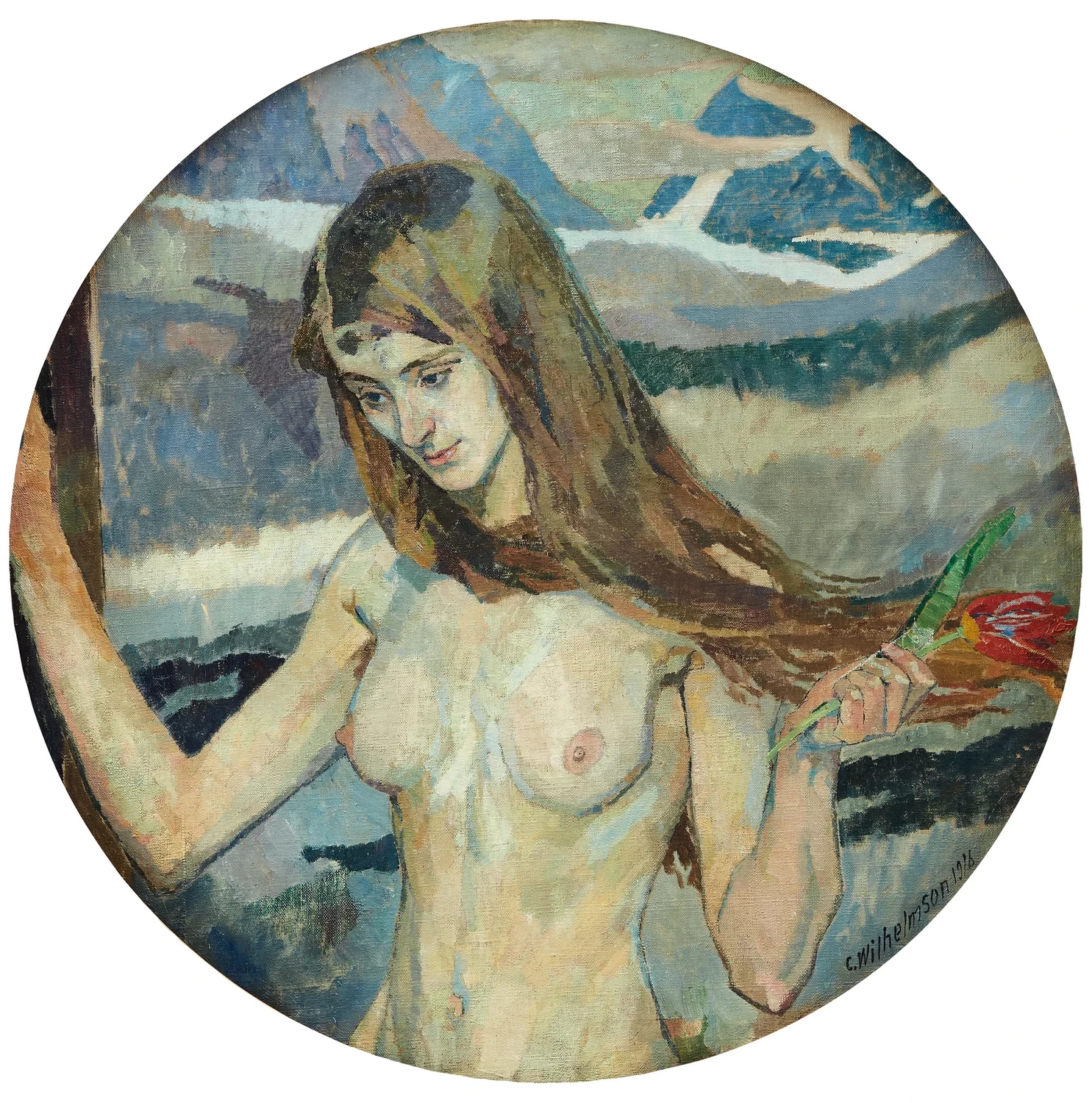 Nudo, 1916